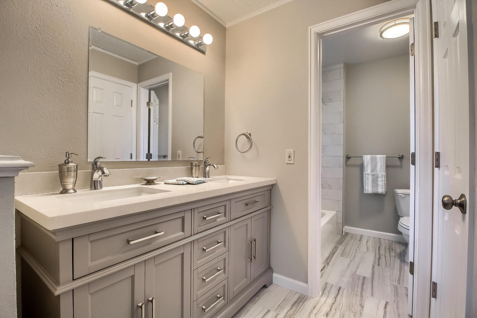 Baths Before and After